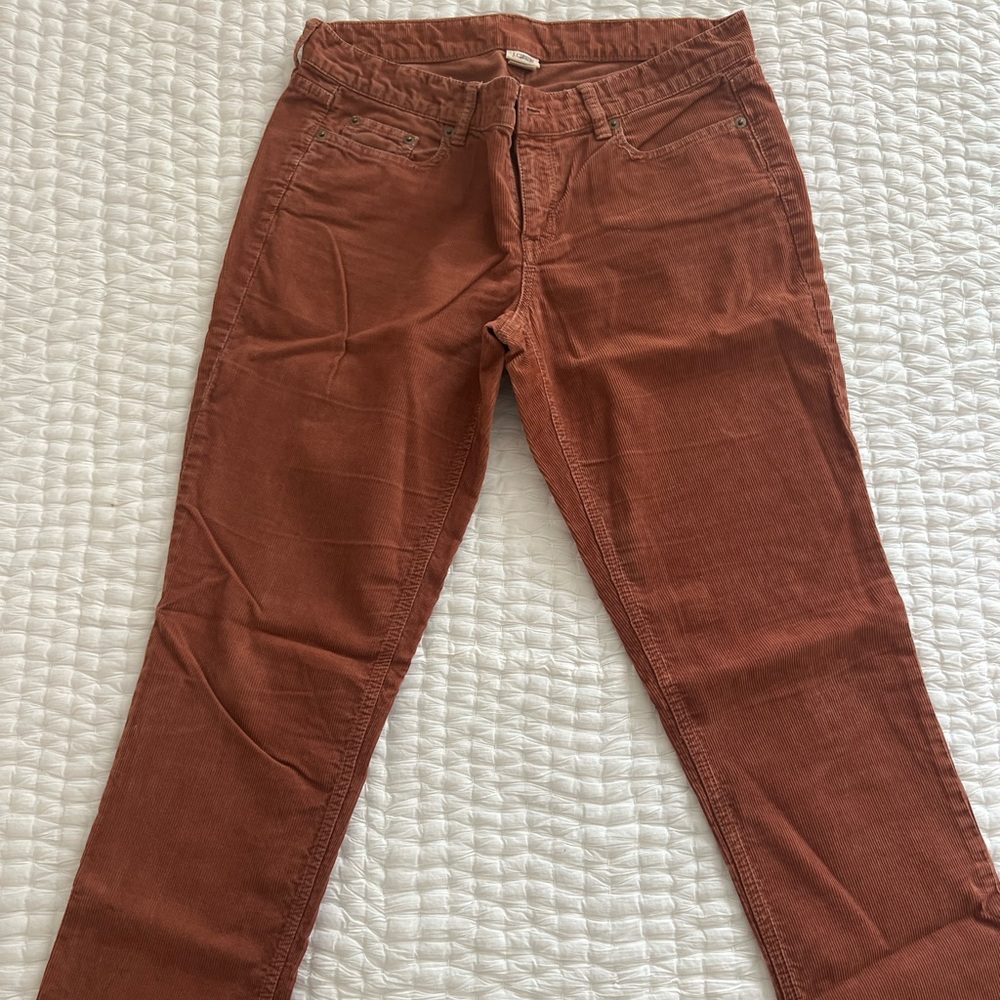 JCrew Burnt Orange Cords